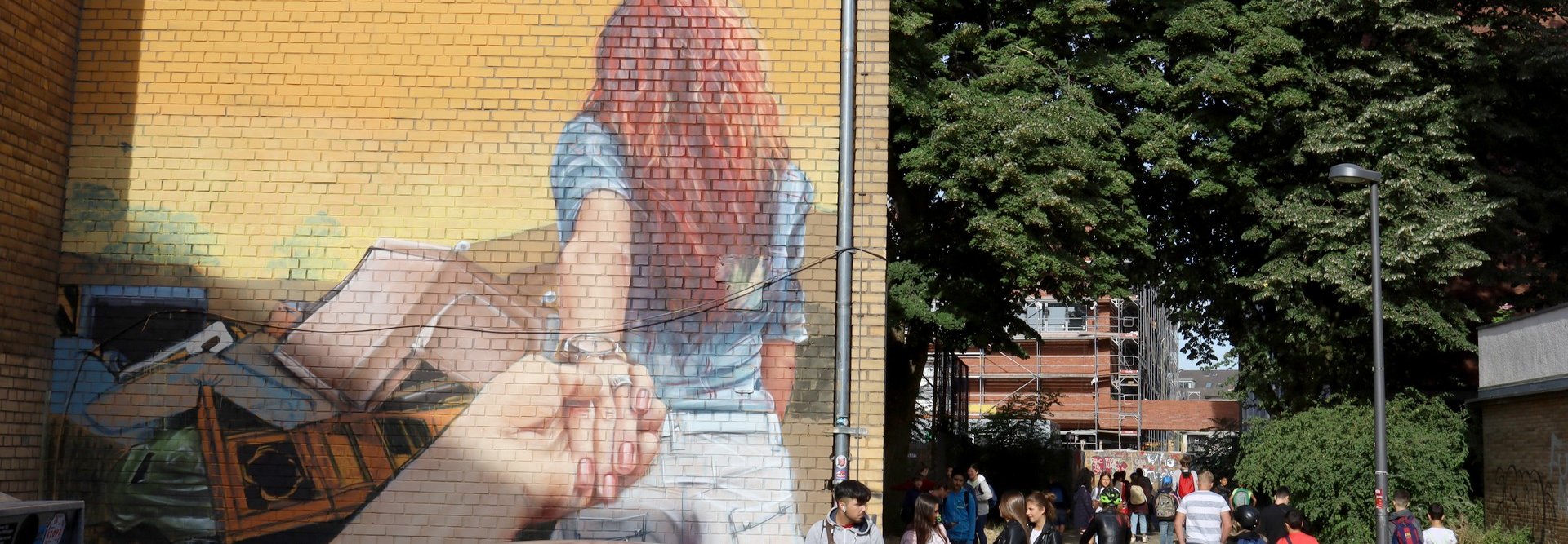 Dr. Hans Riegel-Stiftung: Walls of Vision Streetart Projekt